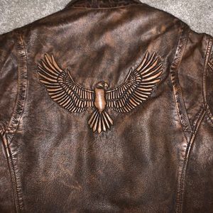 Scully leather jacket